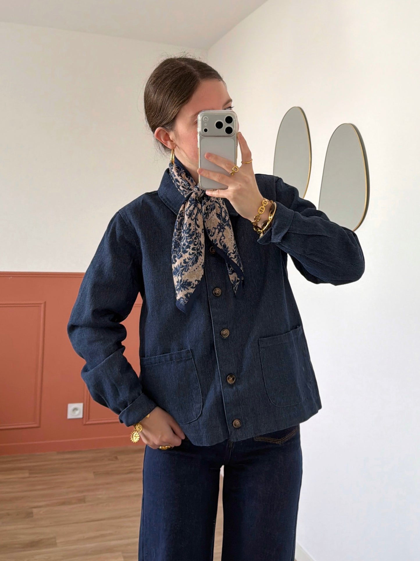Veste MÉLINE denim brut
