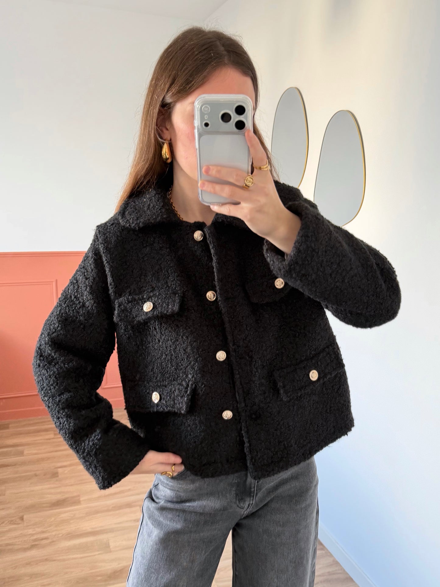 Veste SASHA noire