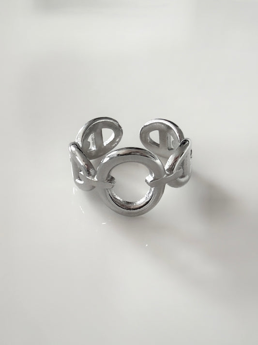 Bague ARIA argentée