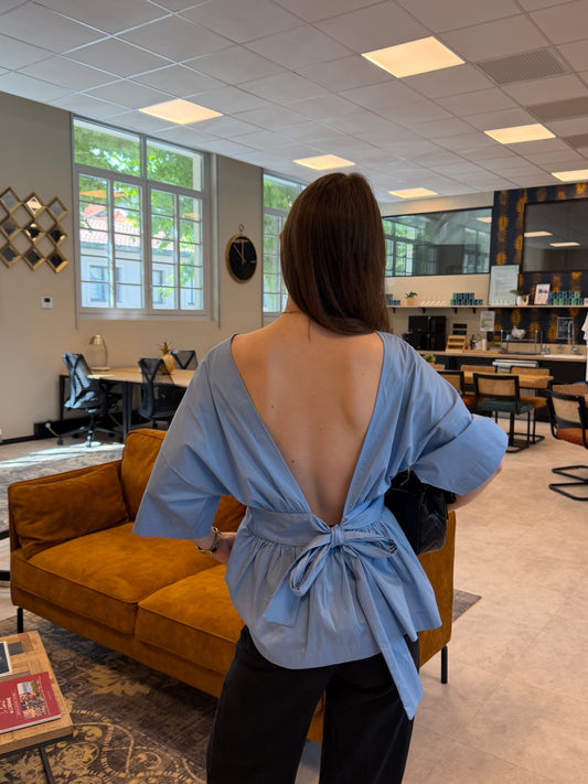 Blouse TANIA bleue