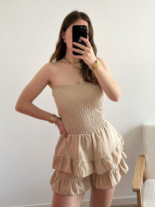 Combishort LAURIE beige
