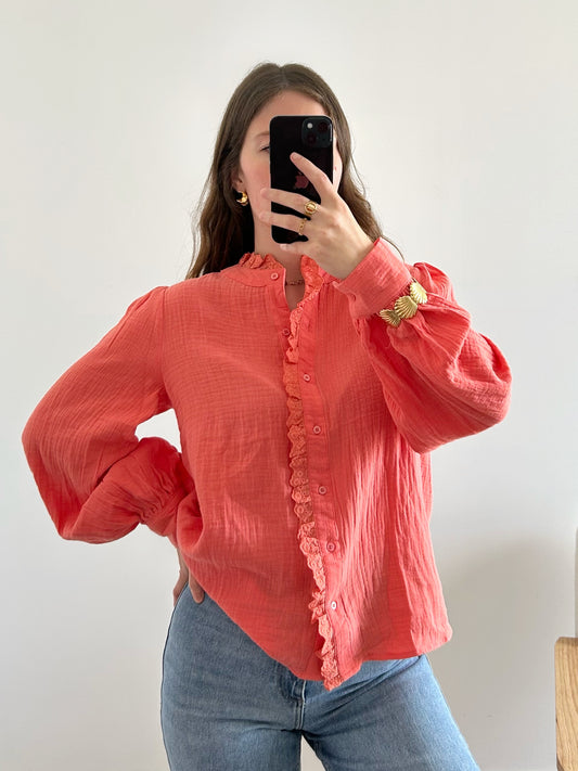 Blouse VENCA corail