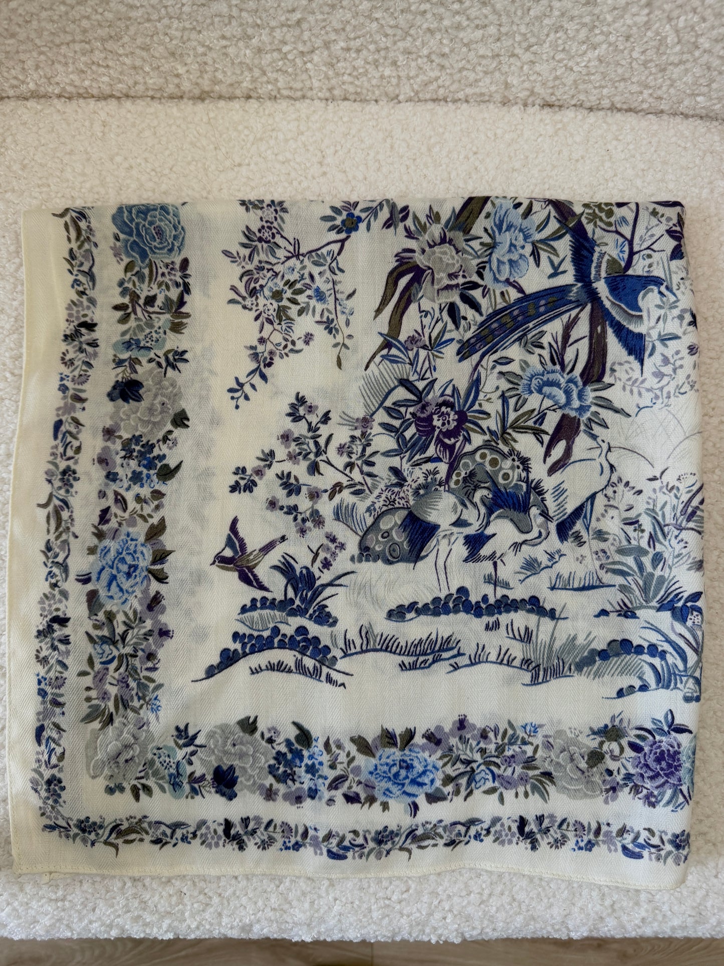 Foulard JULINE bleu