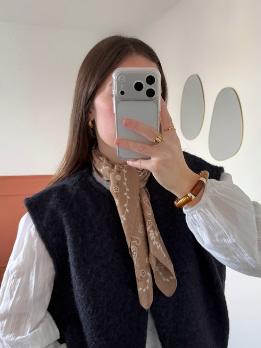 Foulard ELSA beige