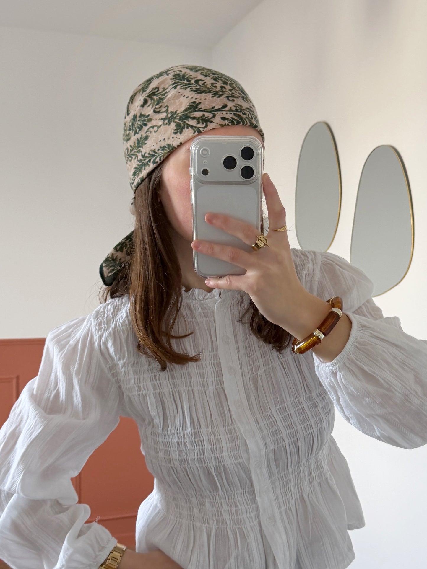 Foulard LÉA vert