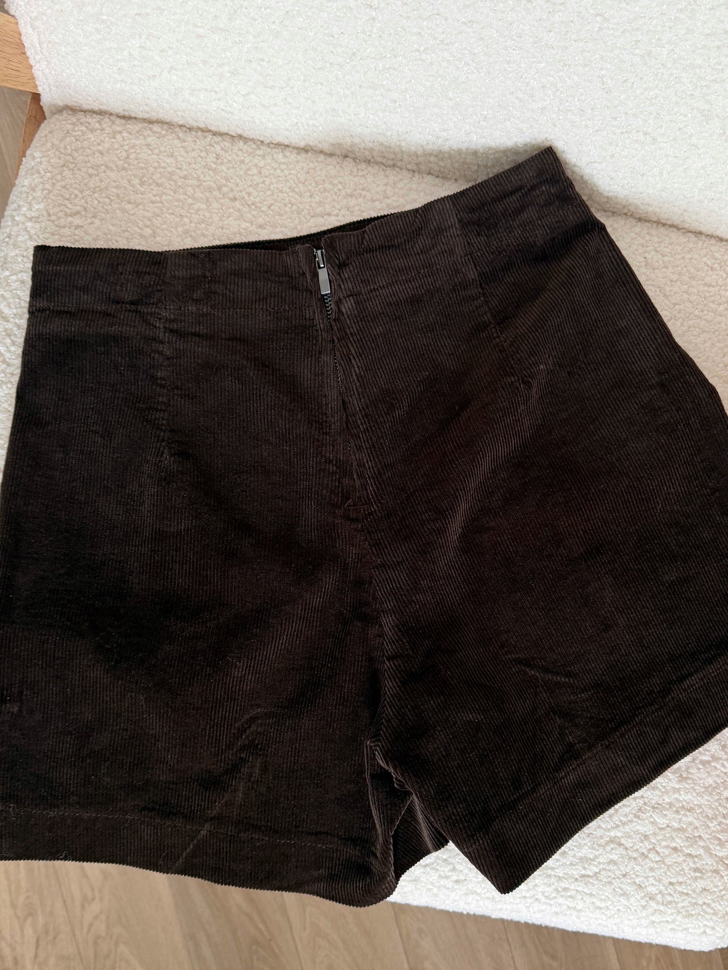 Jupe-short MAELLE marron
