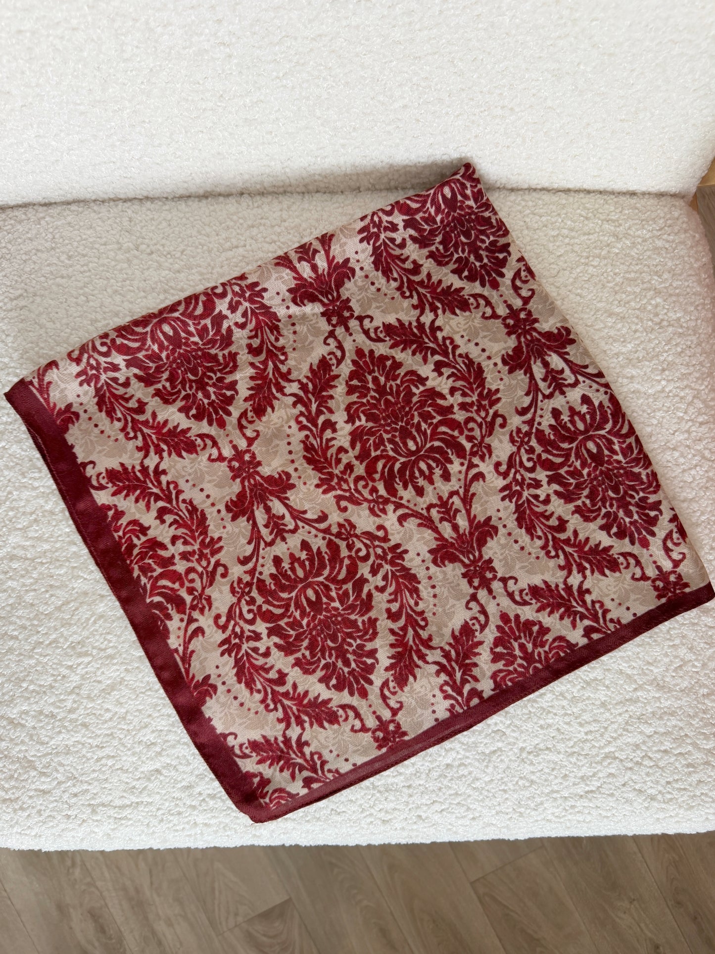 Foulard LÉA rouge