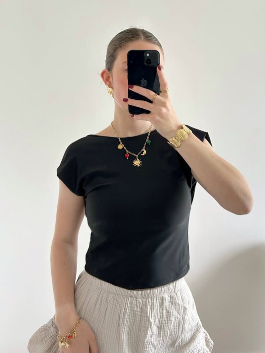 Top ROMANE noir