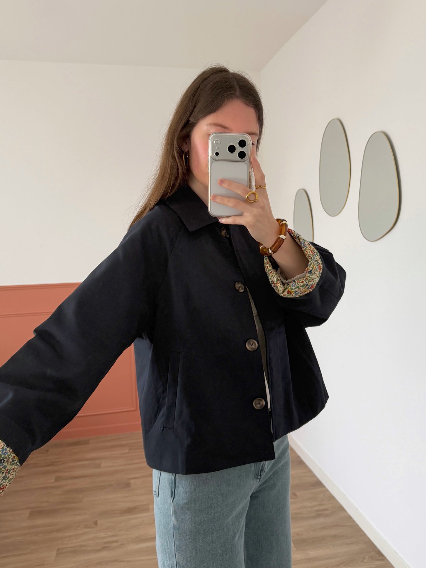 Trench liberty LILI bleu marine