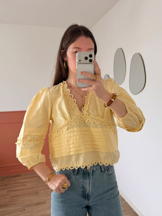 Blouse MILIE jaune