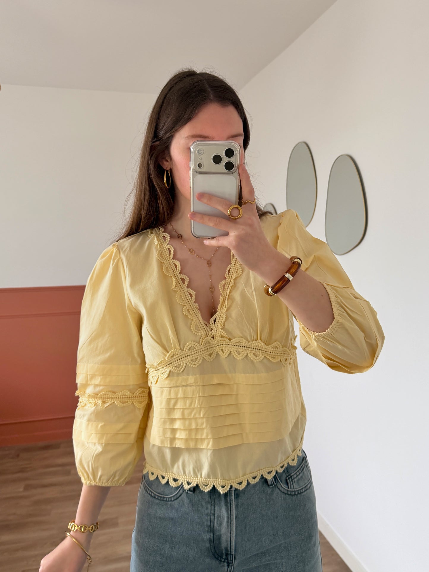 Blouse MILIE jaune