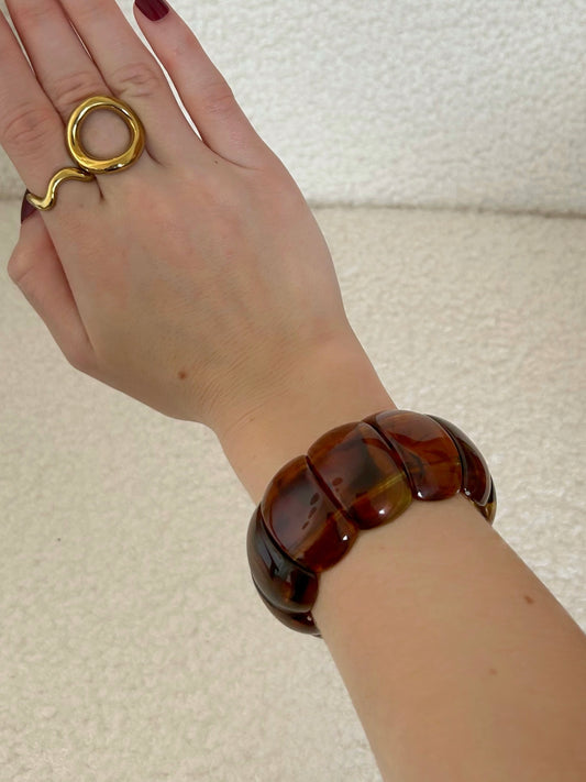 Bracelet MONICA marron