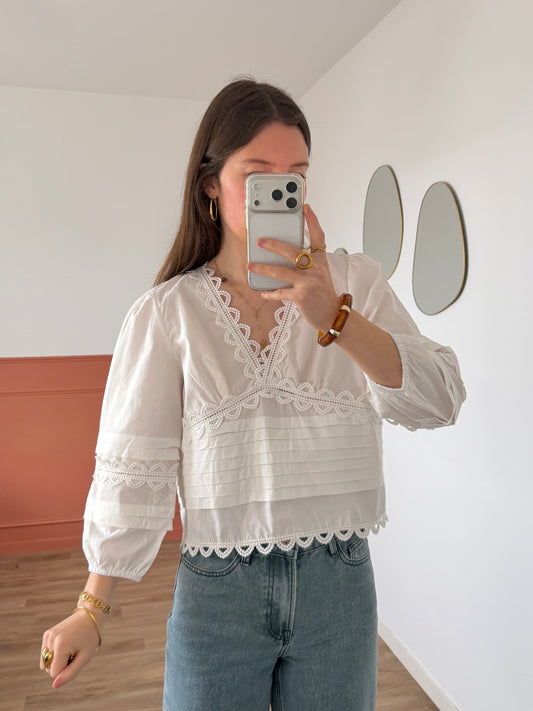 Blouse MILIE blanche