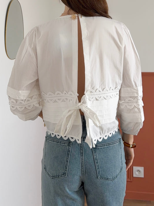 Blouse MILIE blanche
