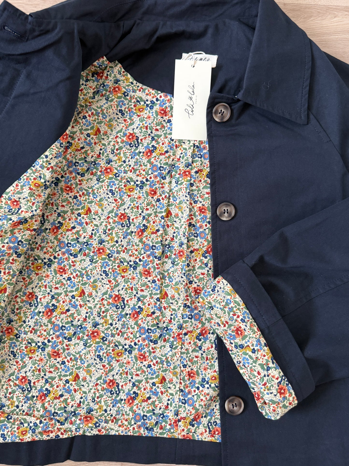 Trench liberty LILI bleu marine