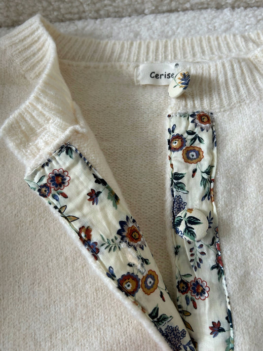 Cardigan ELISA écru