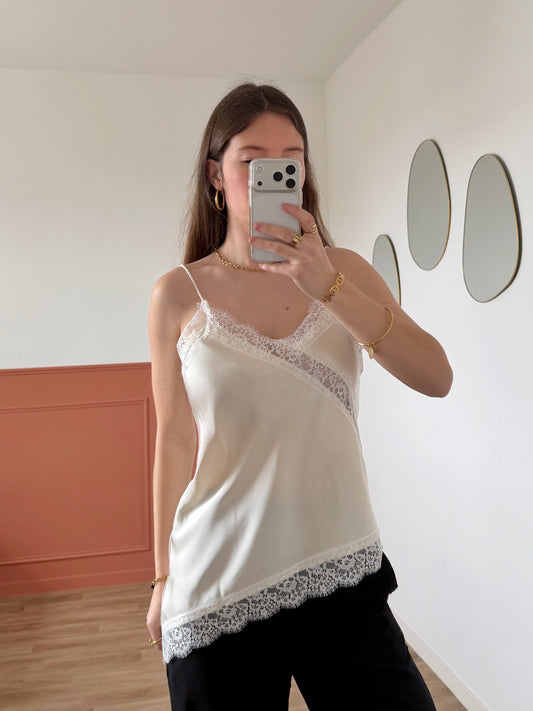 Top LÉANE crème