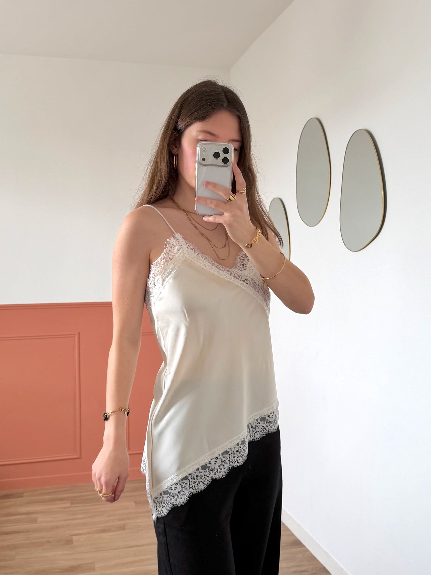 Top LÉANE crème