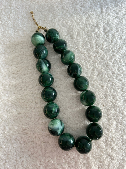 Collier PERLA vert