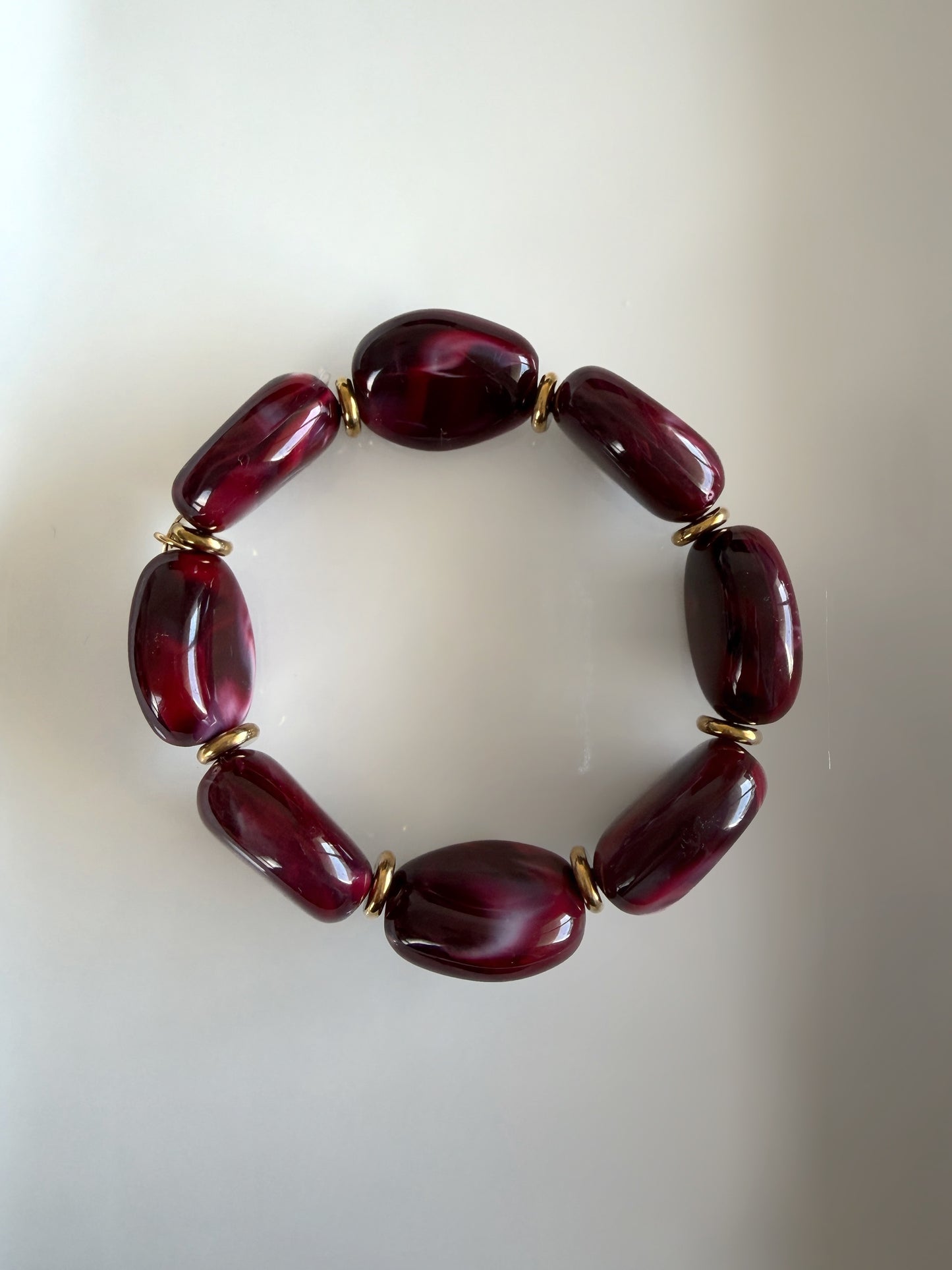 Bracelet TANIA bordeaux