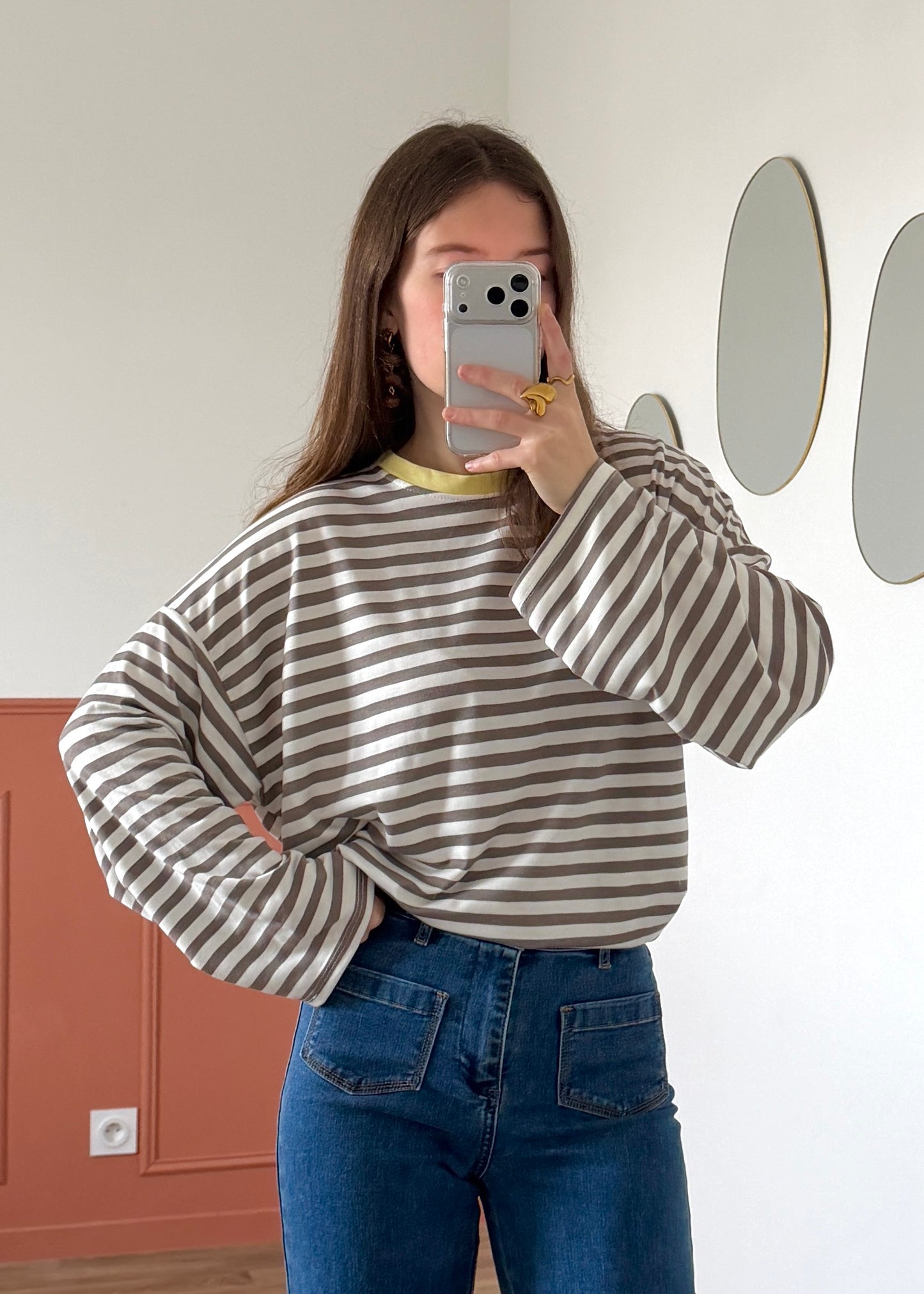 T-shirt VICTORIA taupe