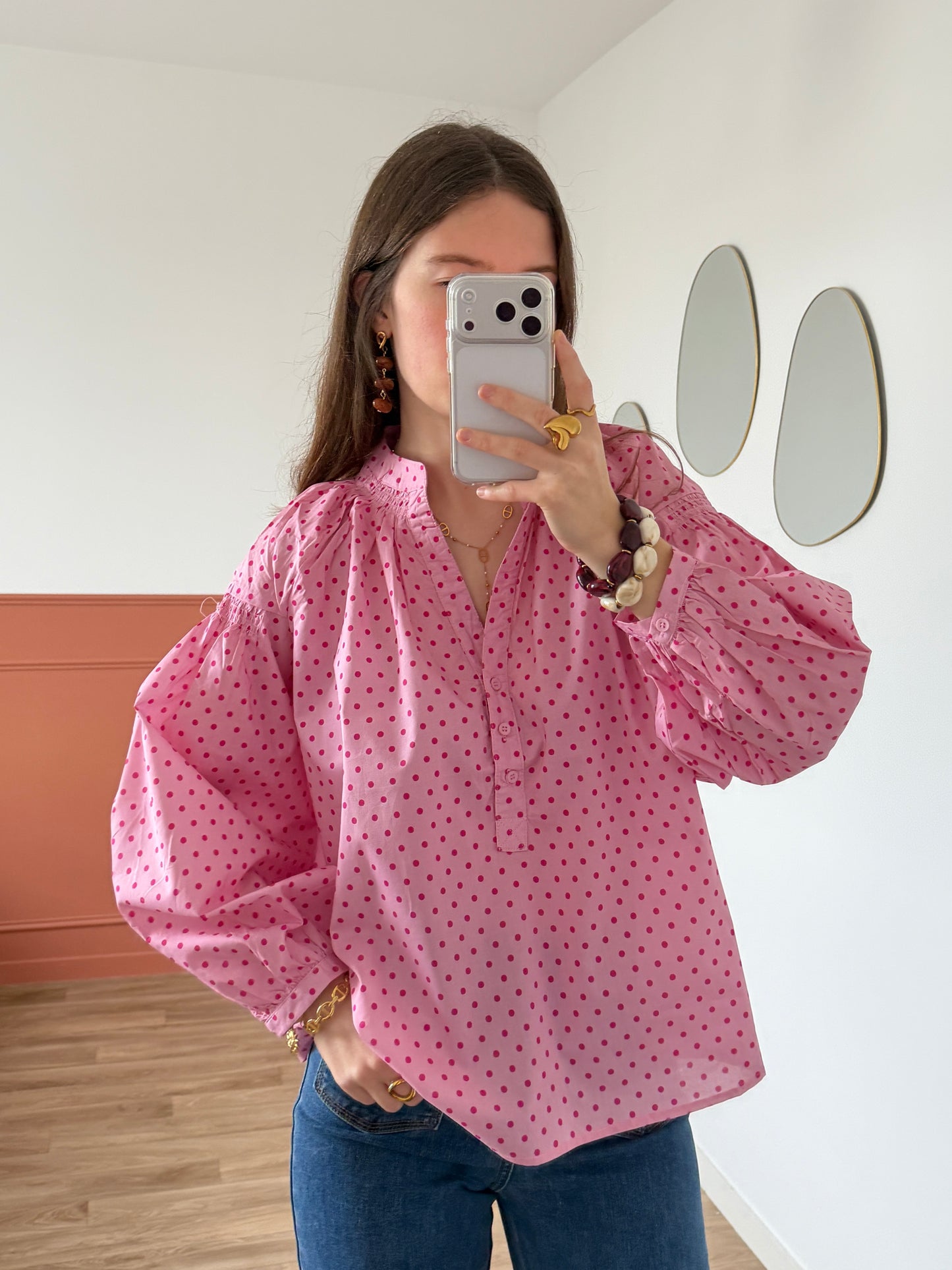 Blouse ANDIE rose